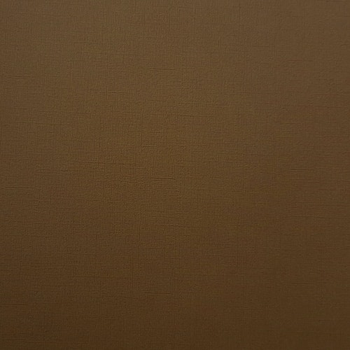 Ensfarget kartong 30,5x30,5cm - CHOCOLATE 25pk./216gr canvasstruktur
