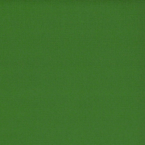 Ensfarget kartong 30,5x30,5cm - MOSS 25pk./216gr canvasstruktur