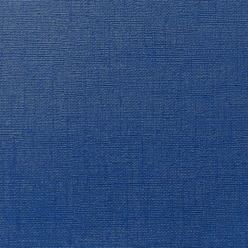 Perlekartong 30,5x30,5cm - NAVY 25pk./216gr canvasstruktur