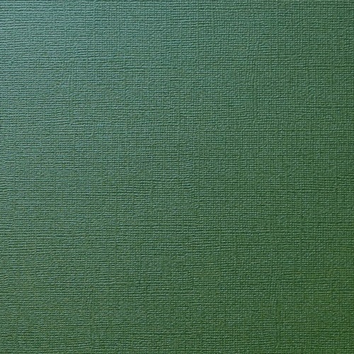 Perle kartong 30,5x30,5cm - DARK GREEN 25pk./216gr canvasstruktur