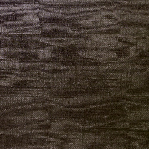 Perlekartong 30,5x30,5cm - BROWN 25pk./216gr canvasstruktur