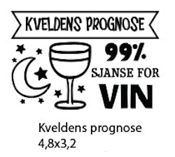 Clearstamp - Kveldens prognose