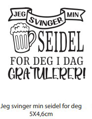 Clearstamp - Jeg svinger min seidel
