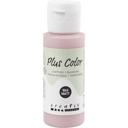 Plus Color Hobbymaling, støvete rosa, 60ml/ 1 fl.