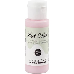 Plus Color Hobbymaling, myk rosa, 60ml/ 1 fl.