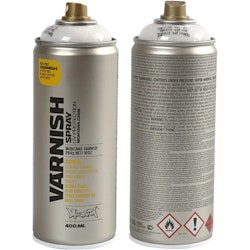 Spraylakk, halvblank, 400ml/ 1 boks