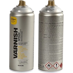 Spraylakk, blank, 400ml/ 1 boks