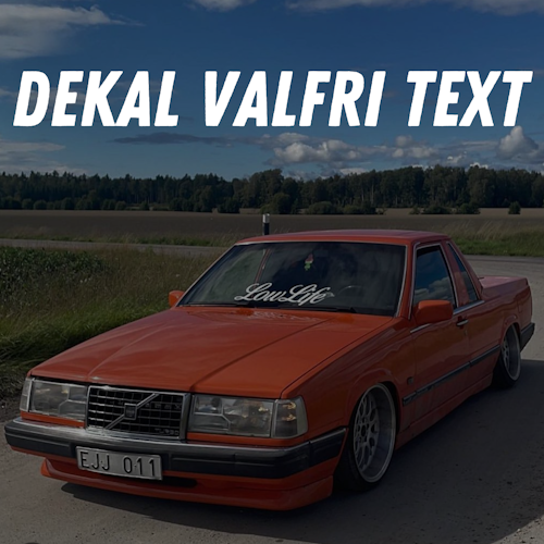 Gör din egen Dekal
