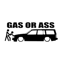 Dekal GAS OR ASS (Volvo Edition)