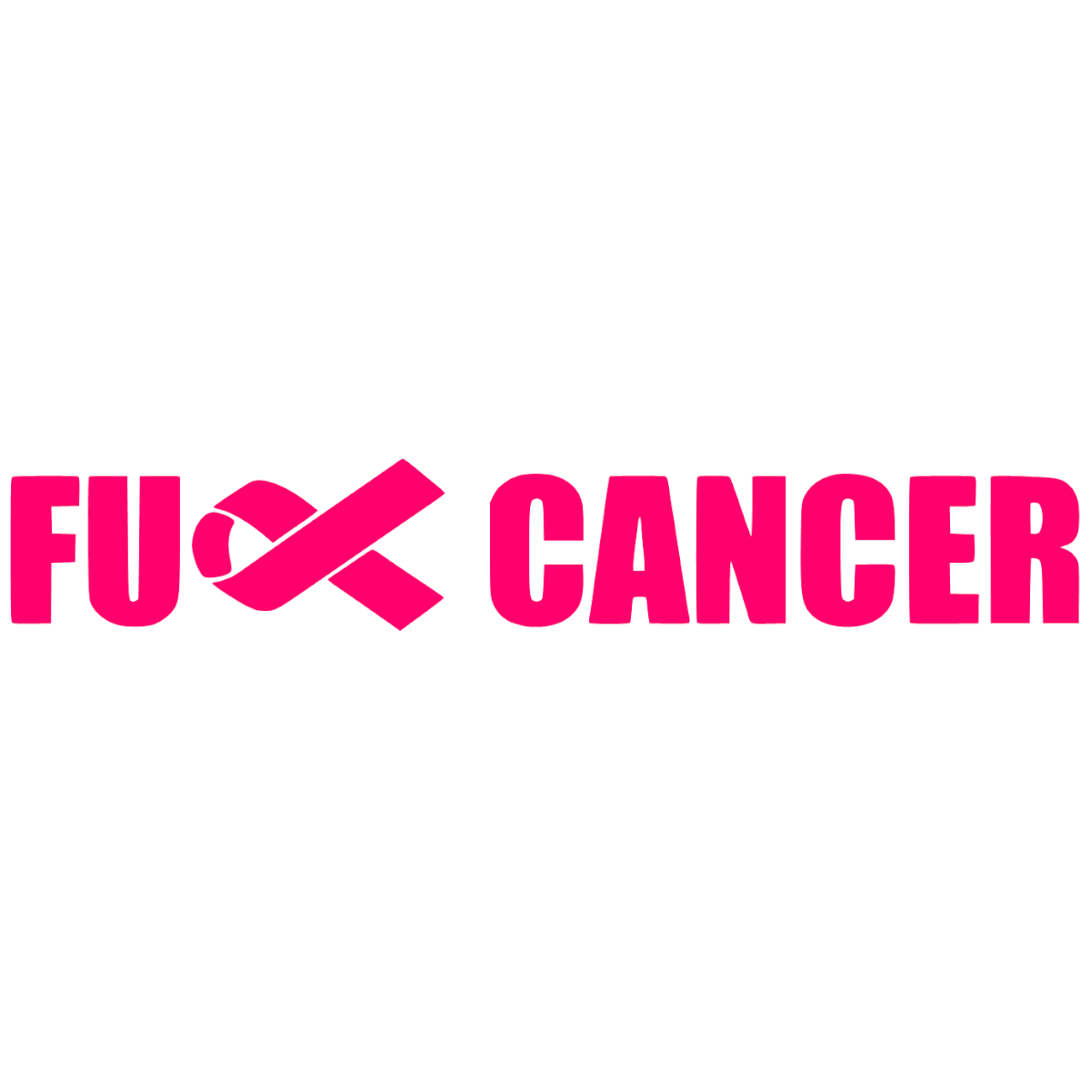 FUCK CANCER Dekal #2