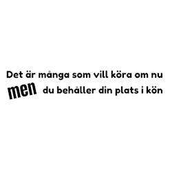 Det är många som vill köra om