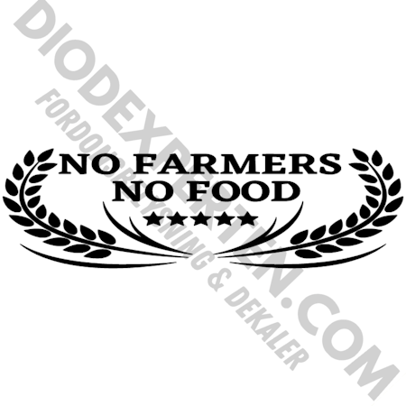 No farmers No food Dekal