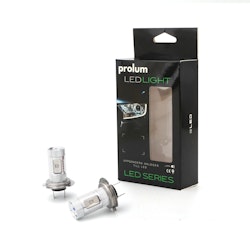 H7 Led-lampor 2pack Dimljuslampor Orange