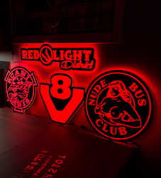 LED-SKYLT 12/24V