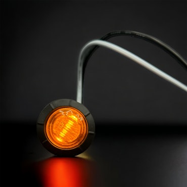 Positionsljus / Sidomarkering Rund 12-24v LED