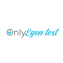 Only Egen Text Dekal