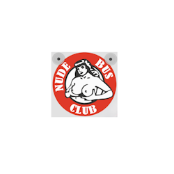 LED Skylt Nude Bus Club 12/24 V