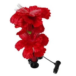 Belyst LED blomma