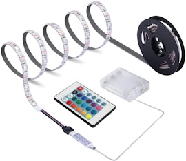 LED-List AA batteri (VATTENTÅLIG) 1, 2, 3, 4, 5M RGB