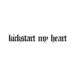 Kickstart my heart Dekal