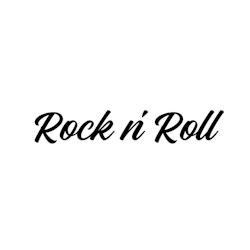 Rock n´ roll Dekal
