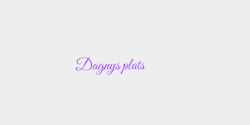 Dagnys plats 20x5 LILA