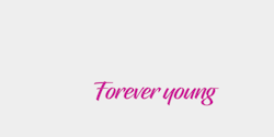 Forever young 80x18 ROSA