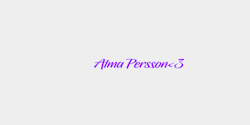 Alma Persson3 80x13 LILA