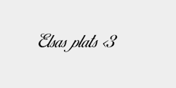 Elsas plats 3 32x8 SVART