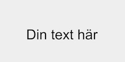 Din text här 41x9 SVART