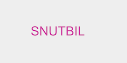 SNUTBIL 34x9 ROSA