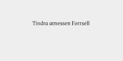 Tindra arnessen Forrsell 103x29 SVART