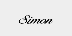 Simon 30x10 SVART