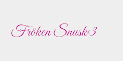 Fröken Snusk3 50x10 ROSA