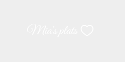 Mias plats 38x8 VIT