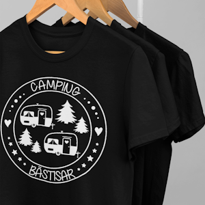 T-shirt "Camping-bästisar"