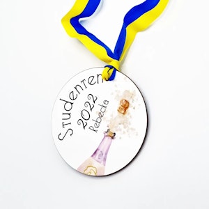 Medalj - champange