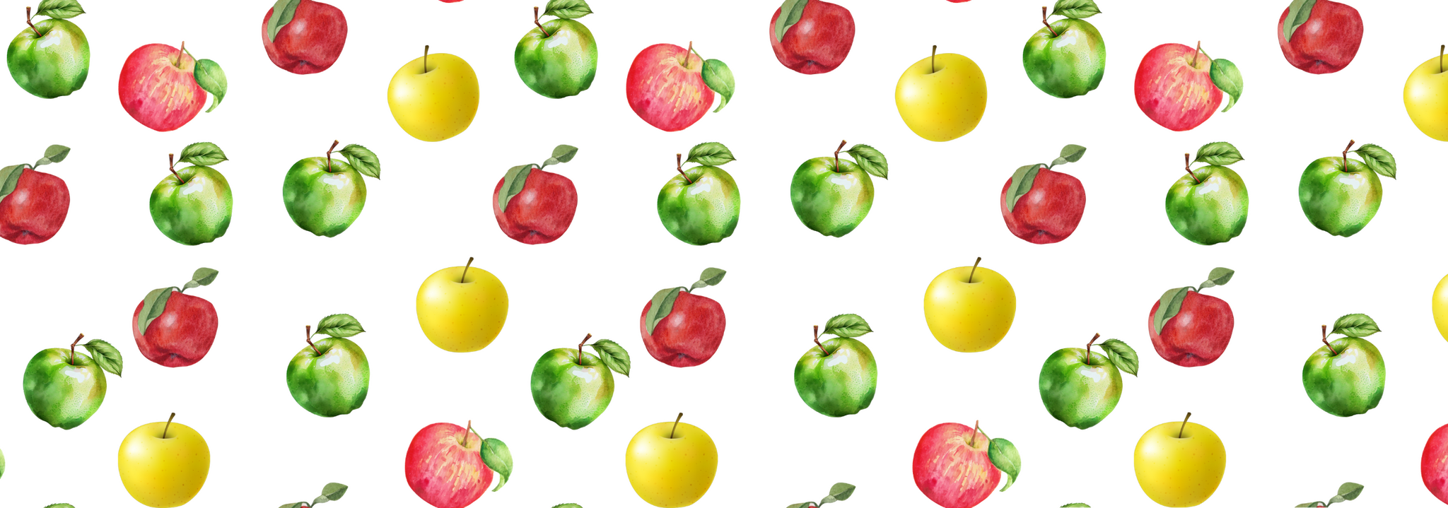 Emaljmugg - Äpplen, små