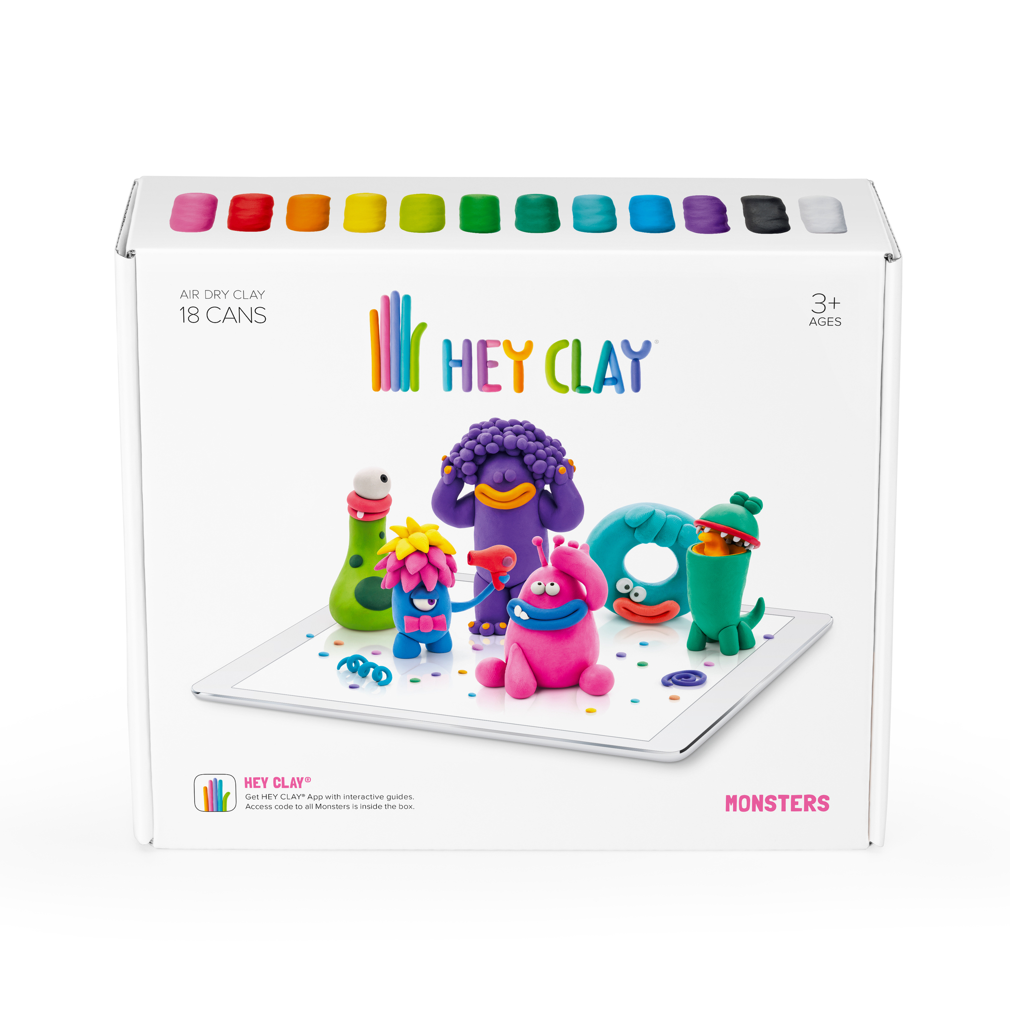 Hey Clay: Set - monster