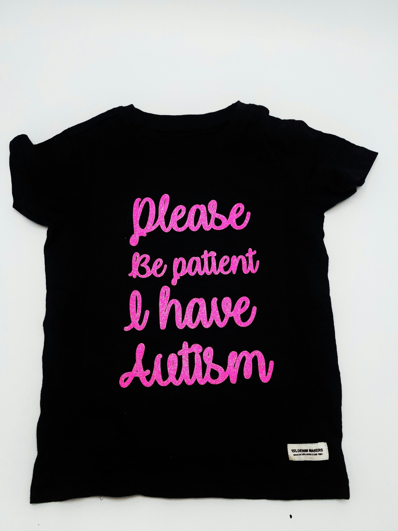 T-shirt - be patient [vuxen]