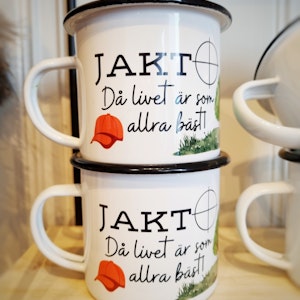 Emaljmugg - Jakt