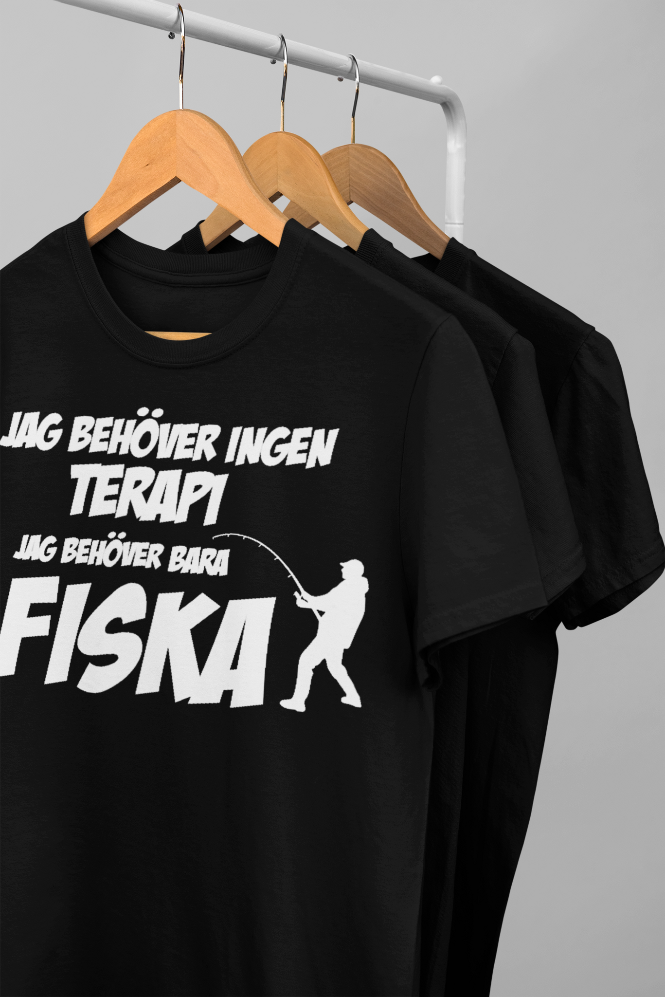 T-shirt - Terapi: Fiska [vuxen]