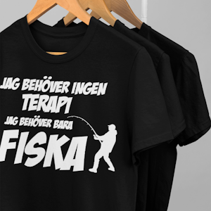 T-shirt - Terapi: Fiska [vuxen]