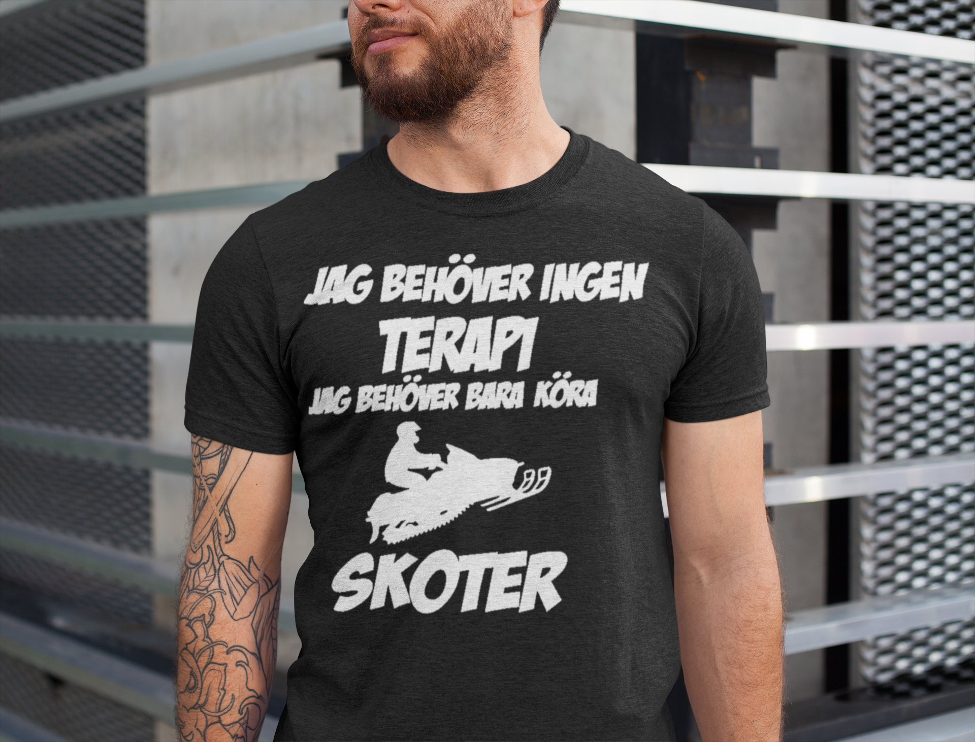 T-shirt - Terapi: Skoter [vuxen]