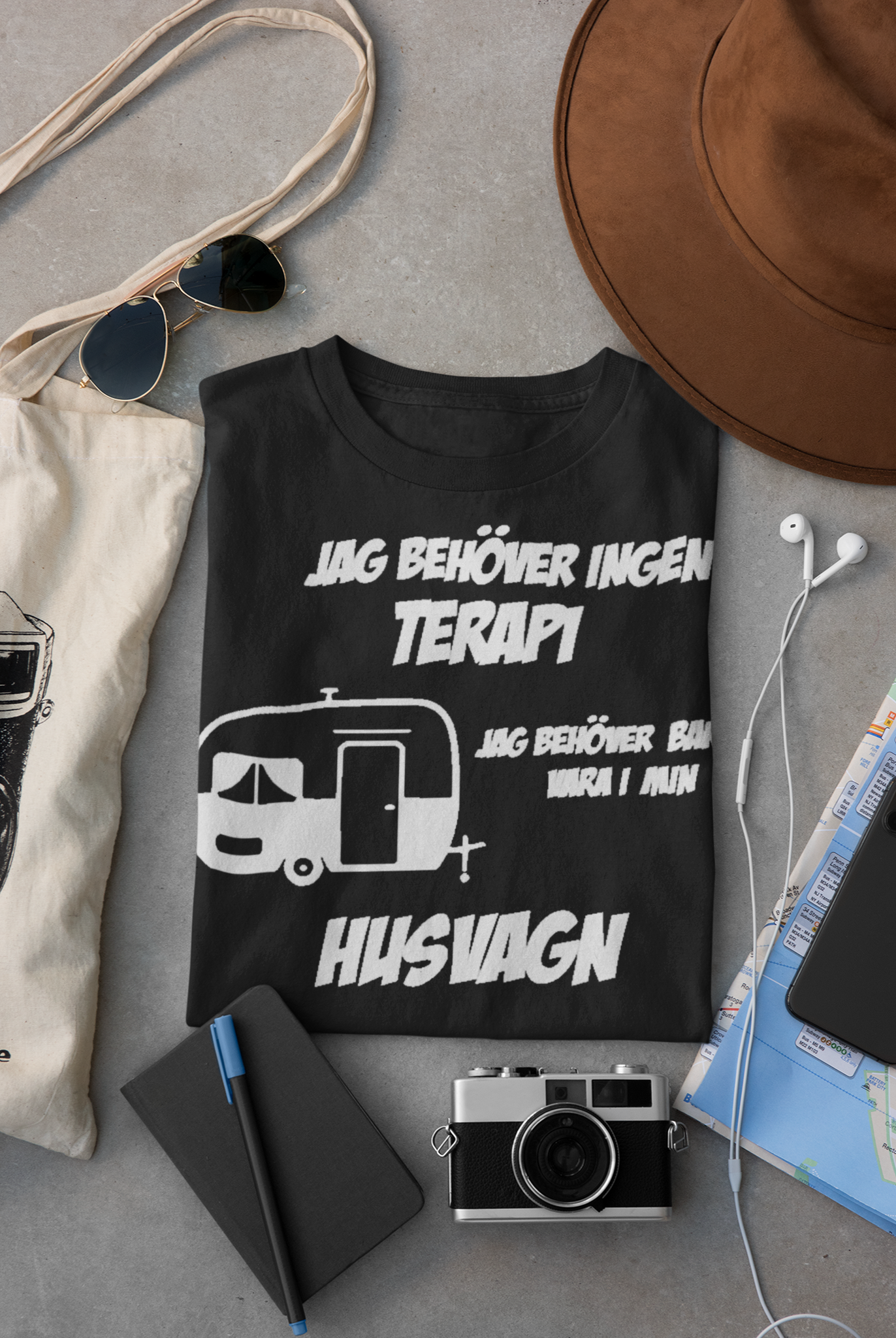 T-shirt - Terapi: Husvagn [vuxen]