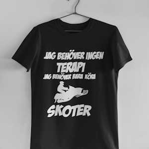 T-shirt - Terapi: Skoter [vuxen]