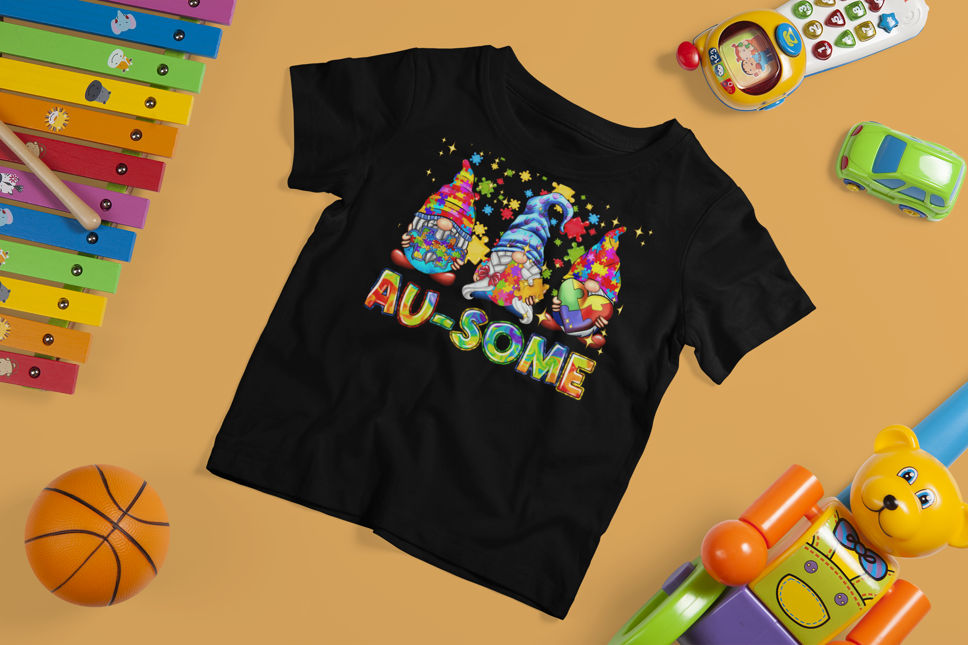 T-shirt: AU-SOME [barn]