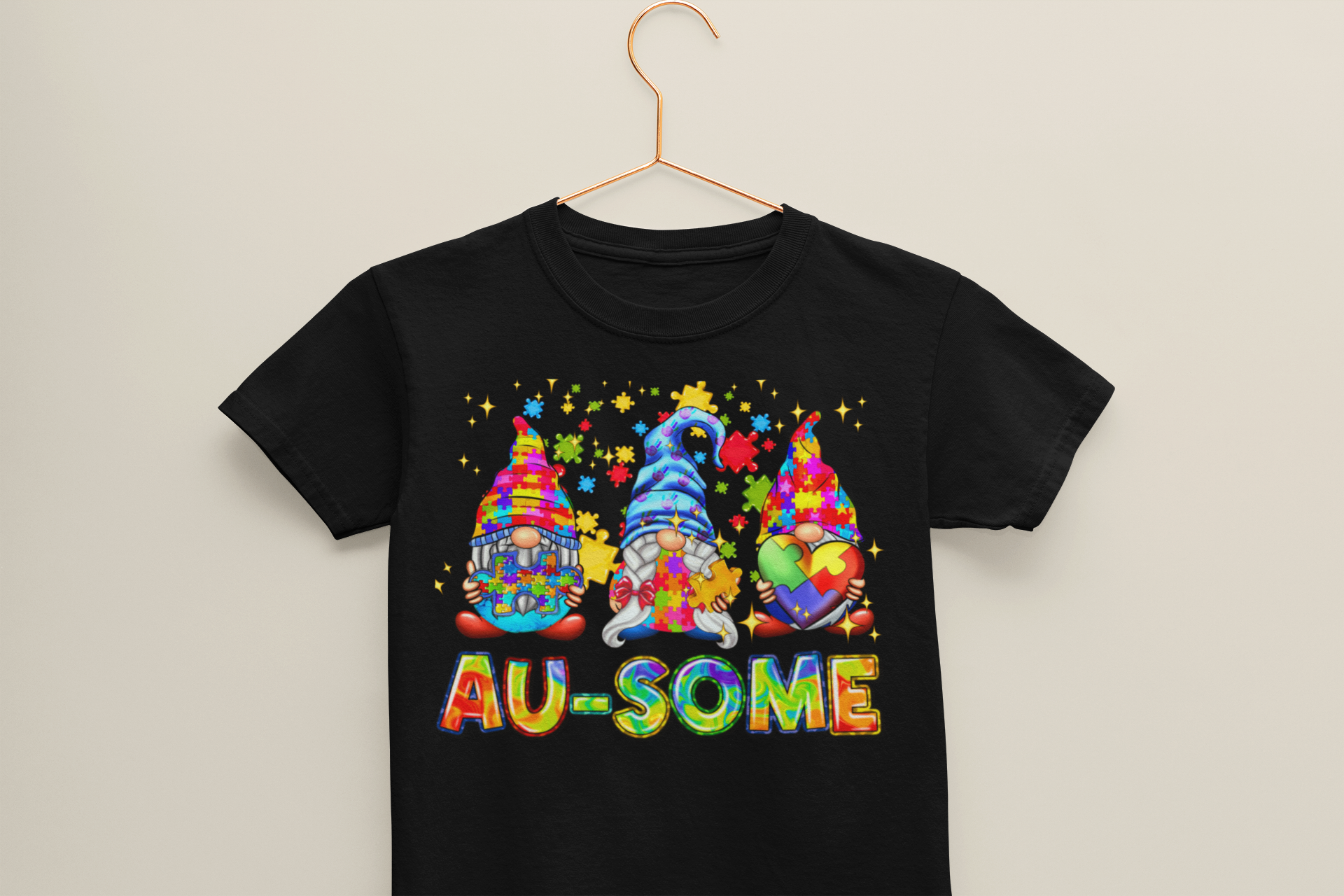 T-shirt: AU-SOME [barn]