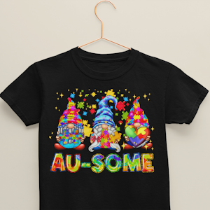 T-shirt: AU-SOME [barn]