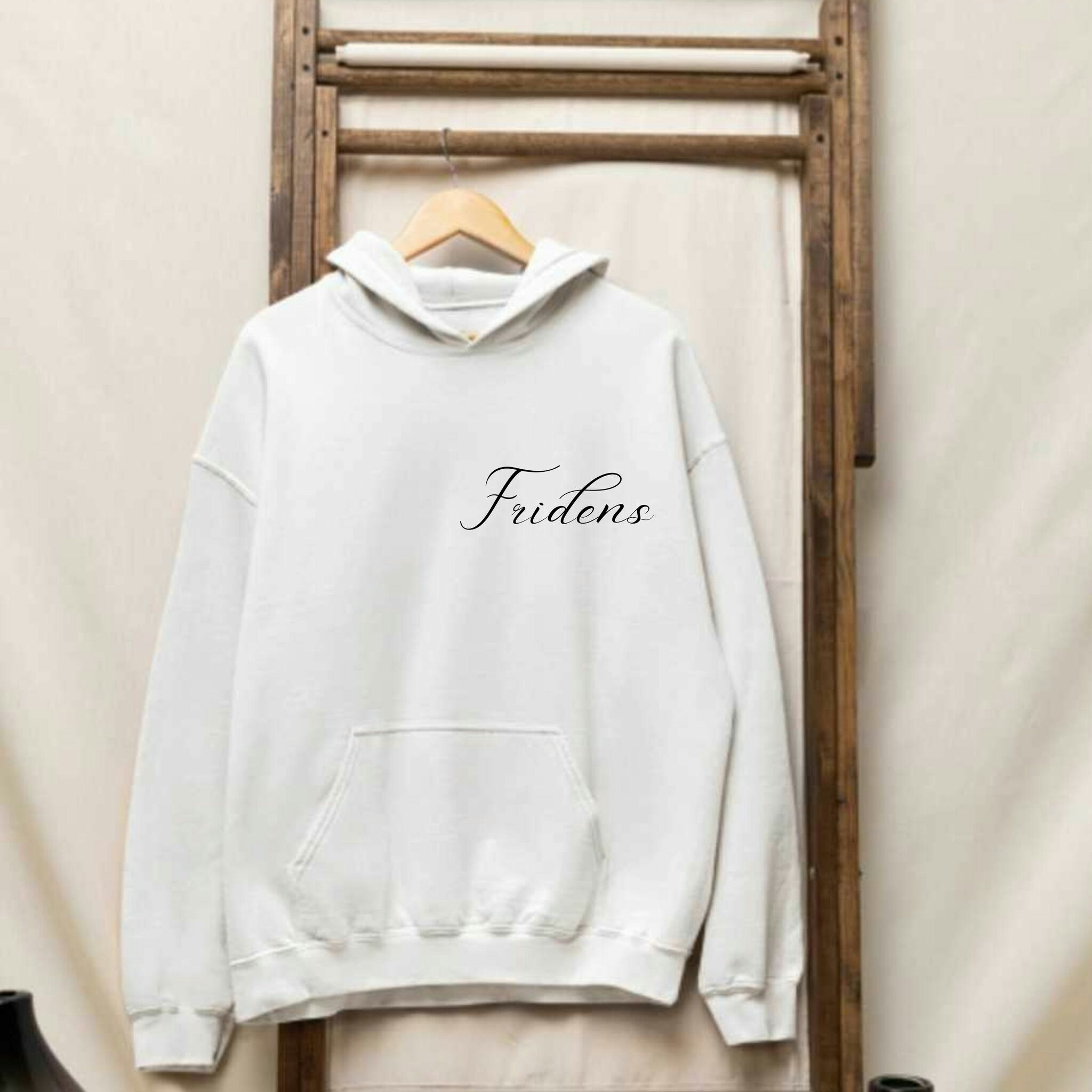 Hoodie: Fridens [vit]